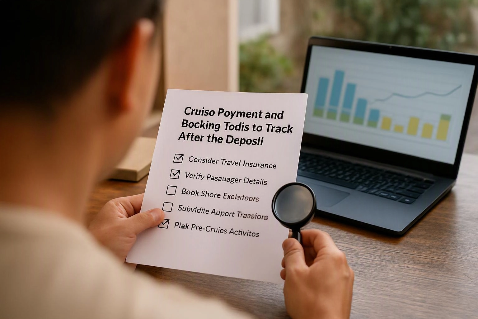 Cruise Payment and Booking Tasks to Track After the Deposit