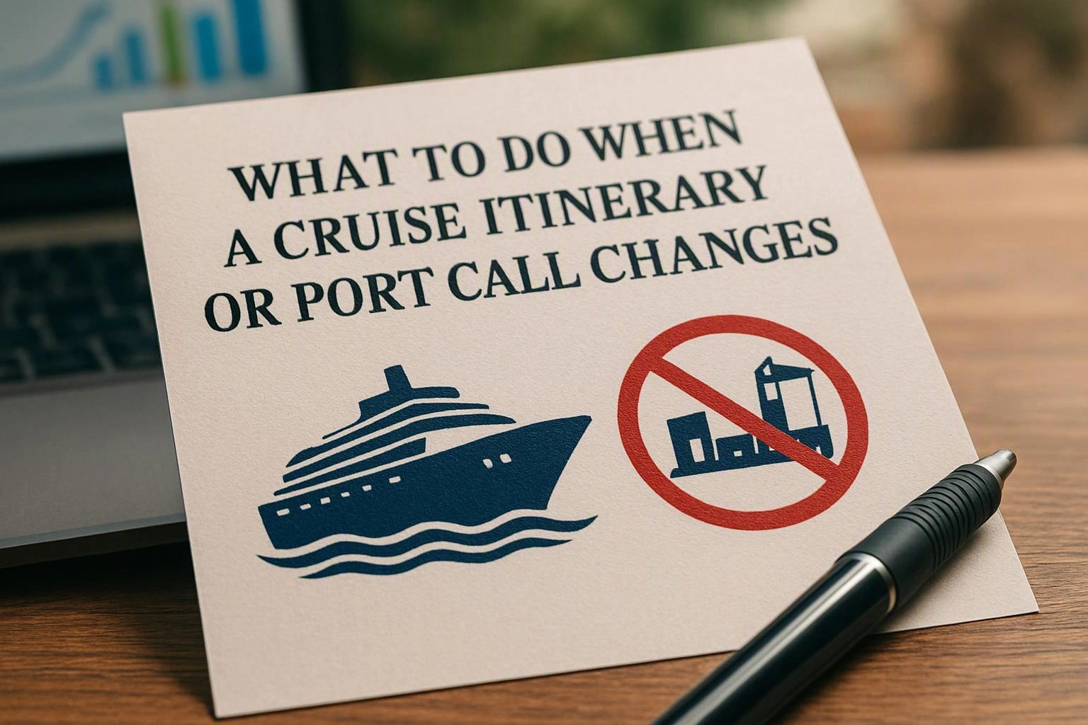 What to Do When a Cruise Itinerary or Port Call Changes