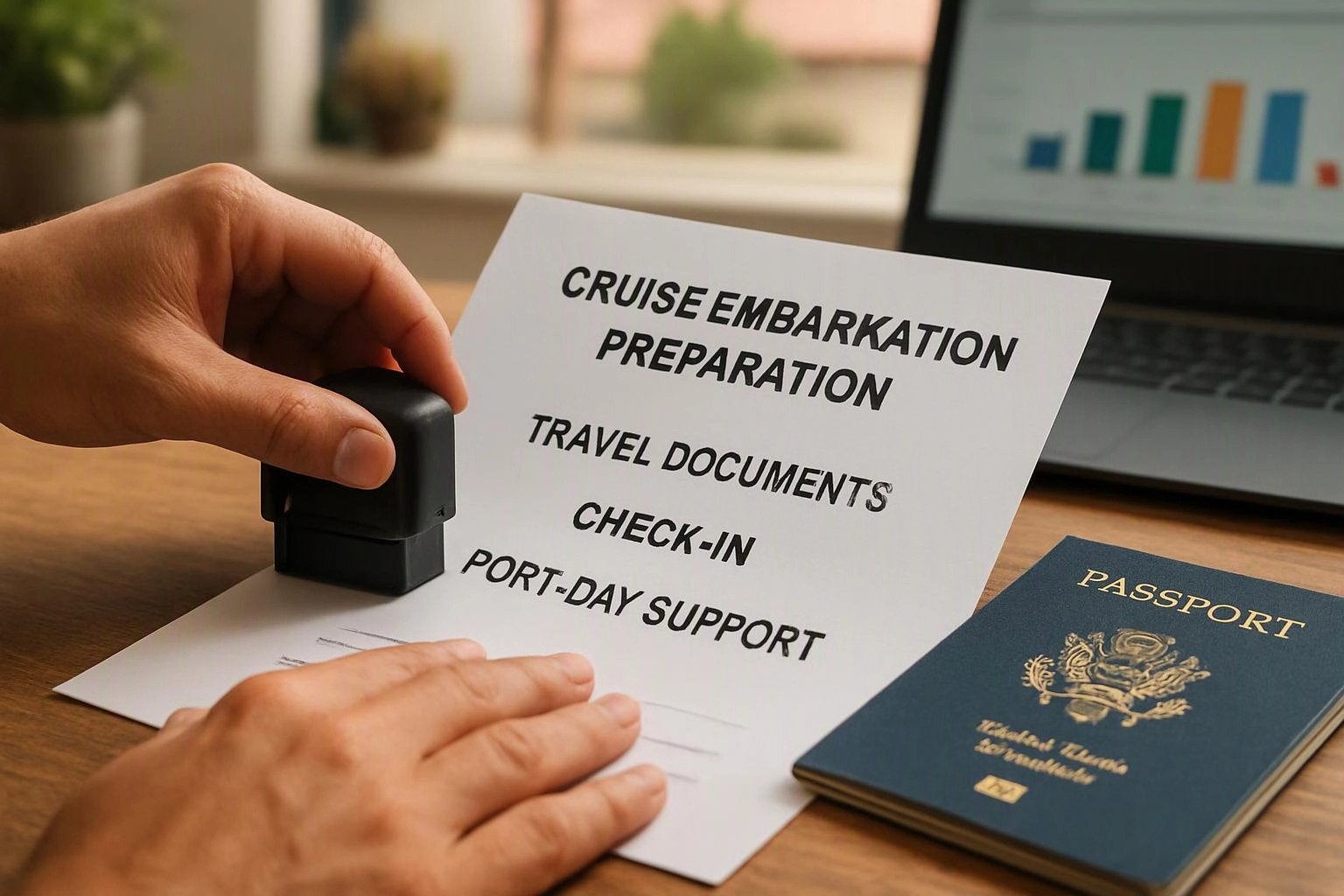 Cruise Embarkation Preparation: Travel Documents, Check-In, and Port-Day Support