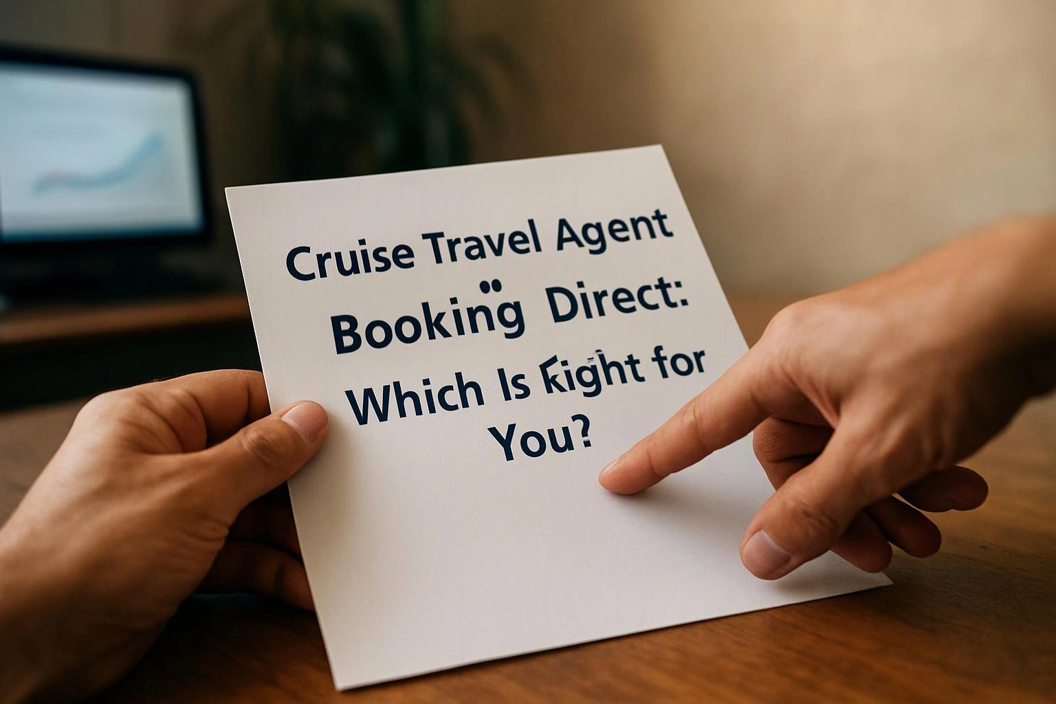 Cruise Travel Agent vs. Booking Direct: Which Is Right for You?